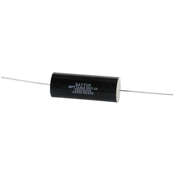 Main product image for Dayton Audio PMPC-12 12uF 250V Precision Audio C 027-246